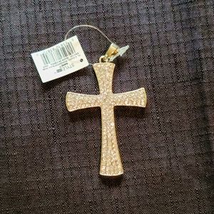 Crystal Cross Necklace